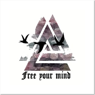 Free your mind Posters and Art